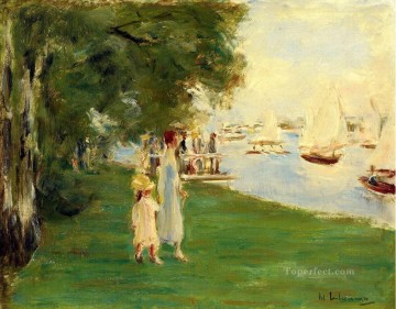 La carrera de yates 1924 Max Liebermann Impresionismo alemán Pinturas al óleo